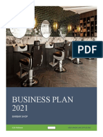 Mens Salon Business Plan