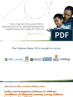 ARNEC Webinar Series 2, No.2 - Focus On Health and Nutrition - Presentation Slides Deck - 11 Jan