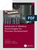 Advances in Welding Technologies For Process Development (2019)