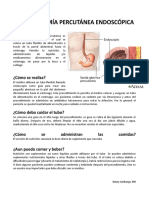 Gastrostomía Percutanea Endoscopica