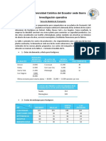 P2 Tarea Transporte