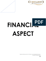 Feasibility Study - Financial Aspect