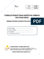 F.01 {Formulir Pendaftaran Akreditasi LPK} Rev.02-10022020