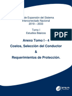 Tomo I Anexo 4 Costos Seleccion Del Conductor y Requerimientos de Proteccion