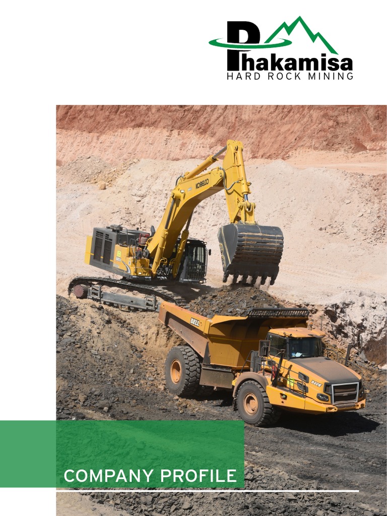 Phakamisa Hard Rock Mining Profile | PDF | Mining | Logistics