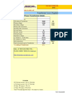 Transformer Losses & Efficency