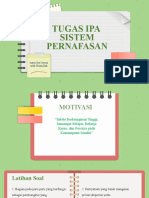 Tugas Ipa Sistem Pernafasan