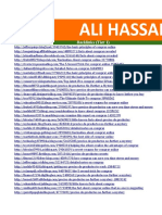 Ali Hassan: Backlinks (Tier 1)