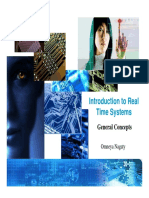 Introduction To Real Time Systems: General Concepts