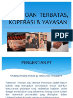 06-Perseroan Terbatas, Koperasi Dan Yayasan