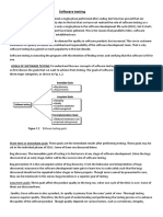 Software testing: A process from requirements to maintenance