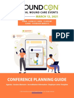 Woundcon Spring 2021 Conference Planning Guide 2