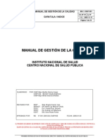 MGC-CNSP-001  Ed01 Manual Gestion Calidad