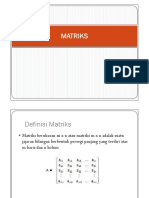 Matematika 3 (Matriks)