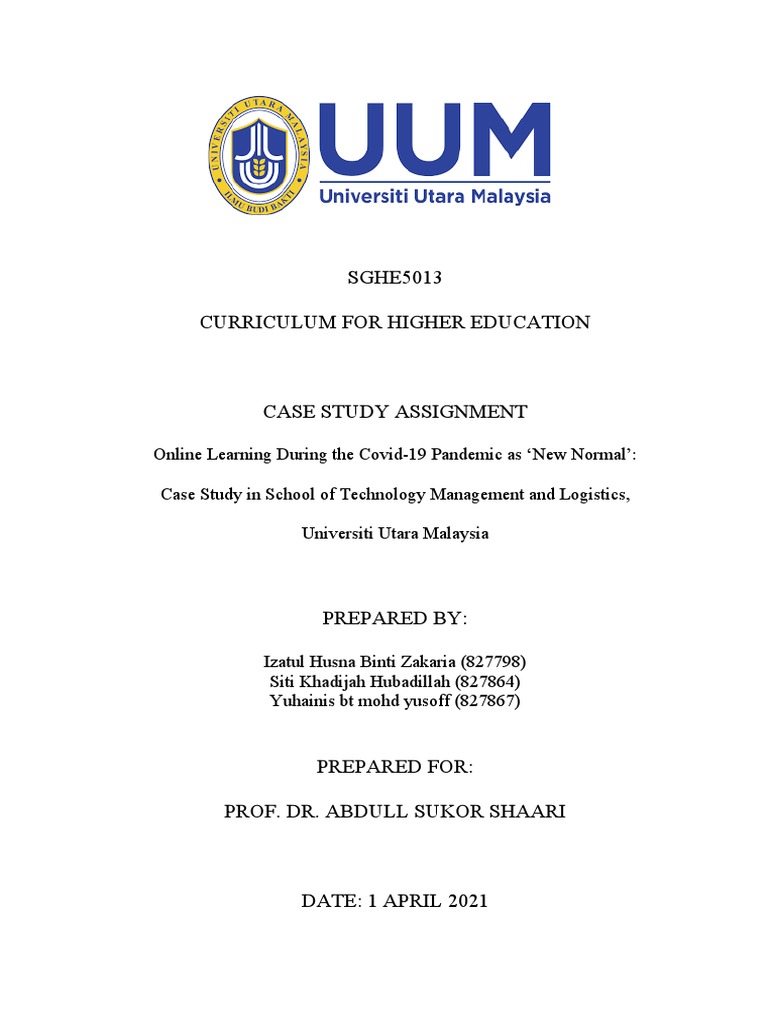 Assignment Case Study SGHE5013 | PDF | Operations Management ...