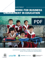 Issues Doc Development Business Education Framework