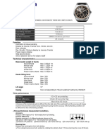 Basic Specification: Automatic & Manual Winding Movement With Multifunction