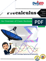 Precalculus: An Overview of Conic Sections