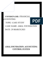Amal Foundation Case