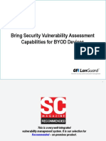 Bring Security Vulnerability Assessment Capabilities For BYOD Devices