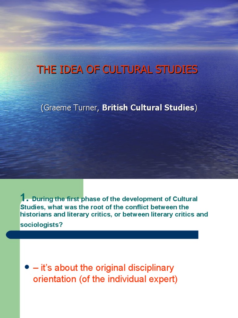 Understanding Cultural Studies Concepts | PDF | Human Communication ...