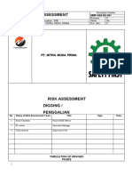 Risk Assessment Digging