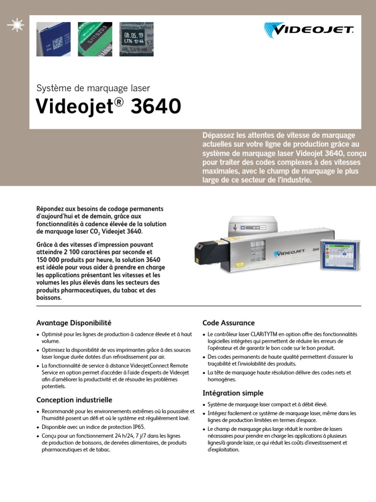 Ss 3640 FR | PDF | Laser | Imprimante (Informatique)