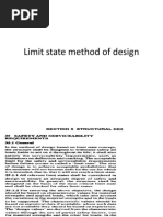 Limit State Method of Design