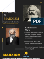 Karl Marx and Michael de Montaigne