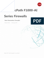 H3C SecPath F1000-AI Series Firewall Data Sheet - Updated