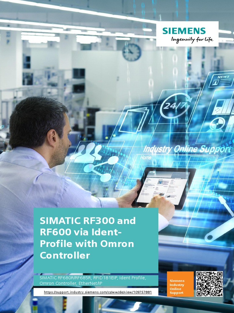 SIMATIC RFID Integration with Omron | PDF | Radio Frequency ...