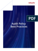 Audit - Policy - Best - Practices - Security Logs On Windows Servers