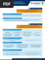 Scope - Understand Needs and Assessment Parameters: Business Continuity Management - Implementation Roadmap