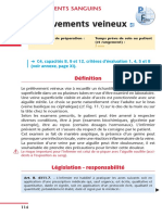 11 PR L Vements Veineux 2015 Fiches de Soins Infirmiers