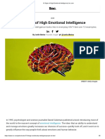 13 Signs of High Emotional Intelligence