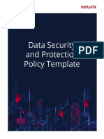 Netwrix Data Security Policy Template