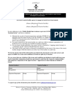 Declaration Form For Split Stays