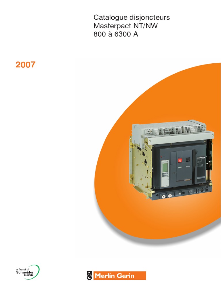 Catalogue Disjoncteurs Masterpact 2007 | PDF | Énergie électrique ...