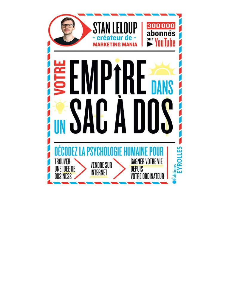 Votre Empire Dans Un Sac A Dos Par Stan Leloup, PDF, Sodles