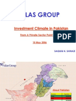 Atlas Group: Investment Climate in Pakistan