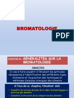 BROMATOLOGIE Ch 1_Généralités Et Méthodologies Danalyse