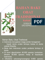 Bahan Baku Obat Tradisional