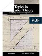 Topics in Number Theory An Olympiad Orie