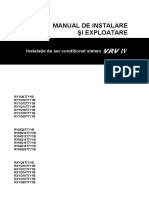 RXYQ-T 4PRO329765-1C Installation Manuals Romanian