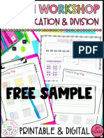 Multiplication & Division: Free Sample