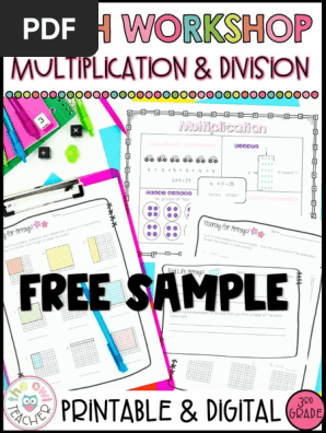 MultiplicationandDivisionGuidedMathWorkshopSamplerPrintableDigital-1