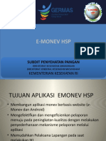 E - Monev HSP bERBASIS Web