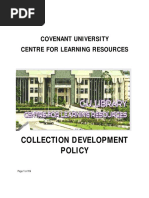 CLR Collection Development Policy