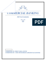 Commercial Banking Mid Term Examination