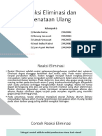 Eliminasi & Penataan Ulang